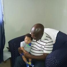 Dad and grandson