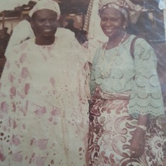 Daddy with his frist wife Mrs. Mojisola Ajifowobaje