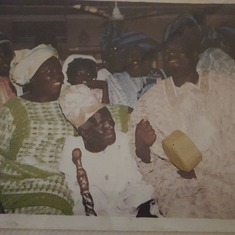Daddy with Pa Elisa Ajifowobaje and his Siblings