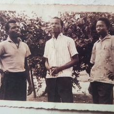 An old picture of daddy and friends from his youth