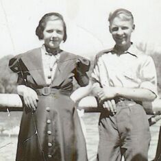1938 ~ Dad & Mom
