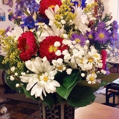 Flowers from  your 13th birthday. ;)  xoxo