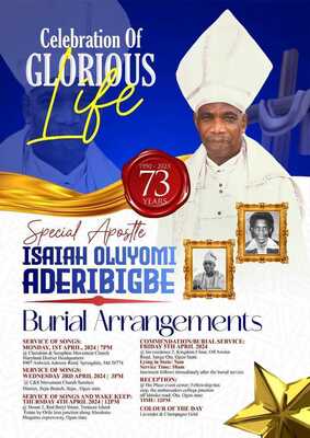 ISAIAH OLUYOMI ADERIBIGBE