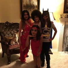 At her home Holloween, Fresno, Ca 2015