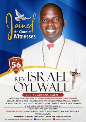 Rev Israel Olawale Oyewale