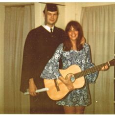 Mom loved playing her guitar...and the piano