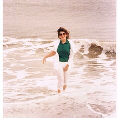 she loved the water... Virgina Beach