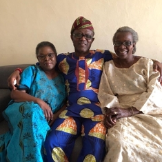 Feb 2020 with Aunty Iyabo, Shola and Coz Oba Bukola Ali