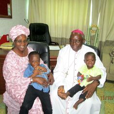 Aunty Iyabo & Bishop Abegunrin