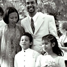 Amos and Rita's wedding June 2000