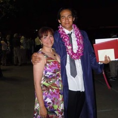 Jacinto and my mom, Rose, at La Salle Graduation 2011