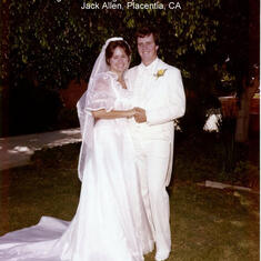 Jack and Teresa wed August 7th, 1982