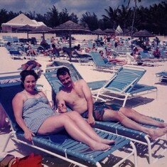Jack and Teresa on vacation in Bermuda 1987