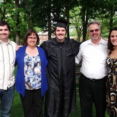 Jim's college graduation - May 2012