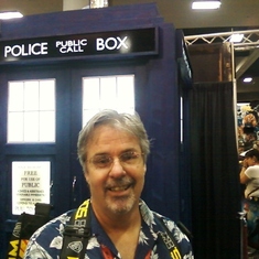 Did we mention he loved Dr. Who? SDCC 2011
