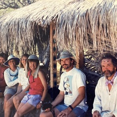 Palapa in Baja with yearly Baja group