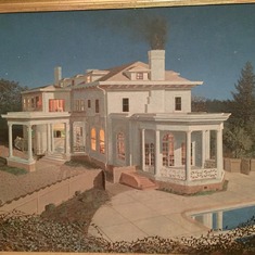 Jack's house, painting by Don Davis