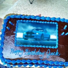 One of the many birthday cakes for Jack! Remembering Jack in his birth date - and missing that great smile.