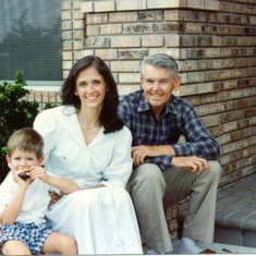 Dad, Joan and Joshua - Circa 1993