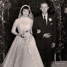 1955 Jack Cochrane and Betty Lou Hatfield in Huntington, WV
