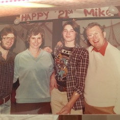 1981 Michael's Surprise 21st Birthday Party