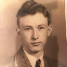 1942 Jack at 16 yrs. old in Huntington, WV