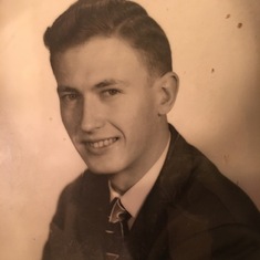 1946 Jack at 20 years old home from the War in Huntington, WV