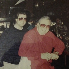 1984 Jack and Michael hanging out in Dayton, OH