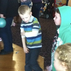 Jack cutting up the dance floor at Jordi’s 6th birthday 