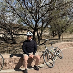 Biking in Tucson - Feb 2021