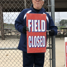 Some fun in Iowa.  Jack found the sign just as we were finishing practice