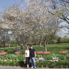 From Susan & Peter - At the Dallas Arboretum 