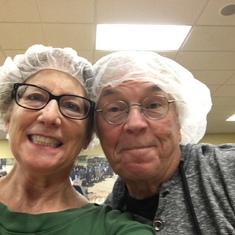 Thanksgiving meal packing at Feed My Starving Children.
