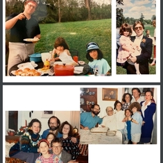 Collage of Jack and family.
