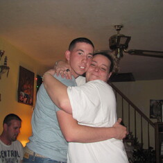 me and ryan , we both love you and miss you