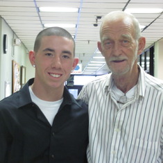 here is one of you're favorite people dad with ryan