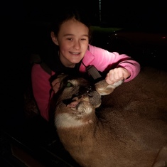 Keerstan shot her first deer at age 12.