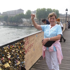 Paris - locks of love 9-4-14