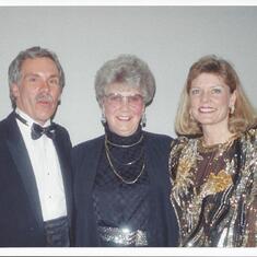 Jackie with Ed and Nancy Schafer at his Inaguration