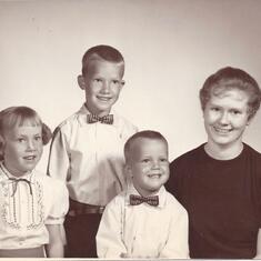 Dee, Steve, Penny, and Al  about 1959