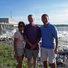 With David and Aiselle, Manitoba 2009