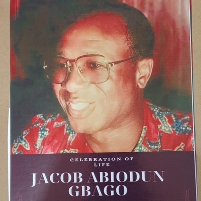 JACOB ABIODUN GBAGO