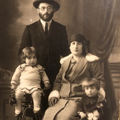 Jacob with his Parents & Sister Sarah