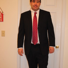 My handsome husband before he took Giana and Ava to the father-daughter dance.