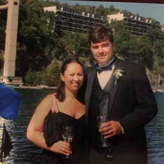 Zack's and Erin's wedding on Canandaigua Lake