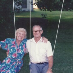 Jaja and her husband Bud
