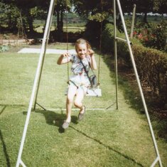 Jade loved her swing