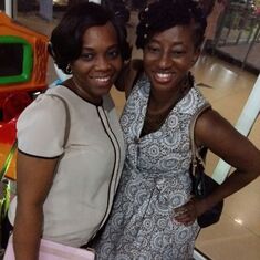 Jade and Yemisi in Abuja, 2015
