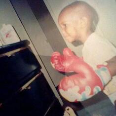 baby boxing gloves
