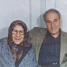 Baba's parents, Zahra and Zain-ul-Abideen.